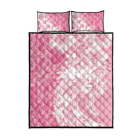 Polynesian Women's Day Quilt Bed Set Plumeria Passion - Pink LT7 - Polynesian Pride