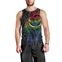 New Zealand Pride Men Tank Top Takatapui Rainbow Fern