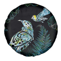 Aotearoa Maori Mahuru Spare Tire Cover Spring Time - Paua Shell Green LT7 - Polynesian Pride