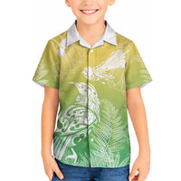Aotearoa Maori Mahuru Tui With Pikawakawa Hawaiian Shirt Spring Time LT7 - Polynesian Pride