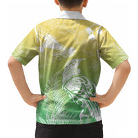 Aotearoa Maori Mahuru Tui With Pikawakawa Hawaiian Shirt Spring Time LT7 - Polynesian Pride