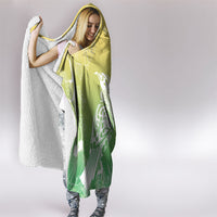 Aotearoa Maori Mahuru Tui With Pikawakawa Hooded Blanket Spring Time LT7 - Polynesian Pride