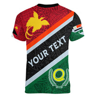 personalised-penama-and-papua-new-guinea-day-women-v-neck-t-shirt-emblem-mix-style