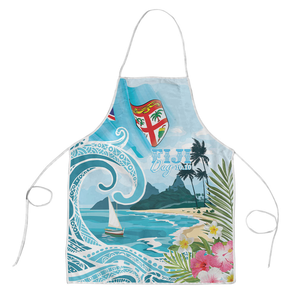 Bula Fiji Seascape Apron Fiji Day - Islands Heritage