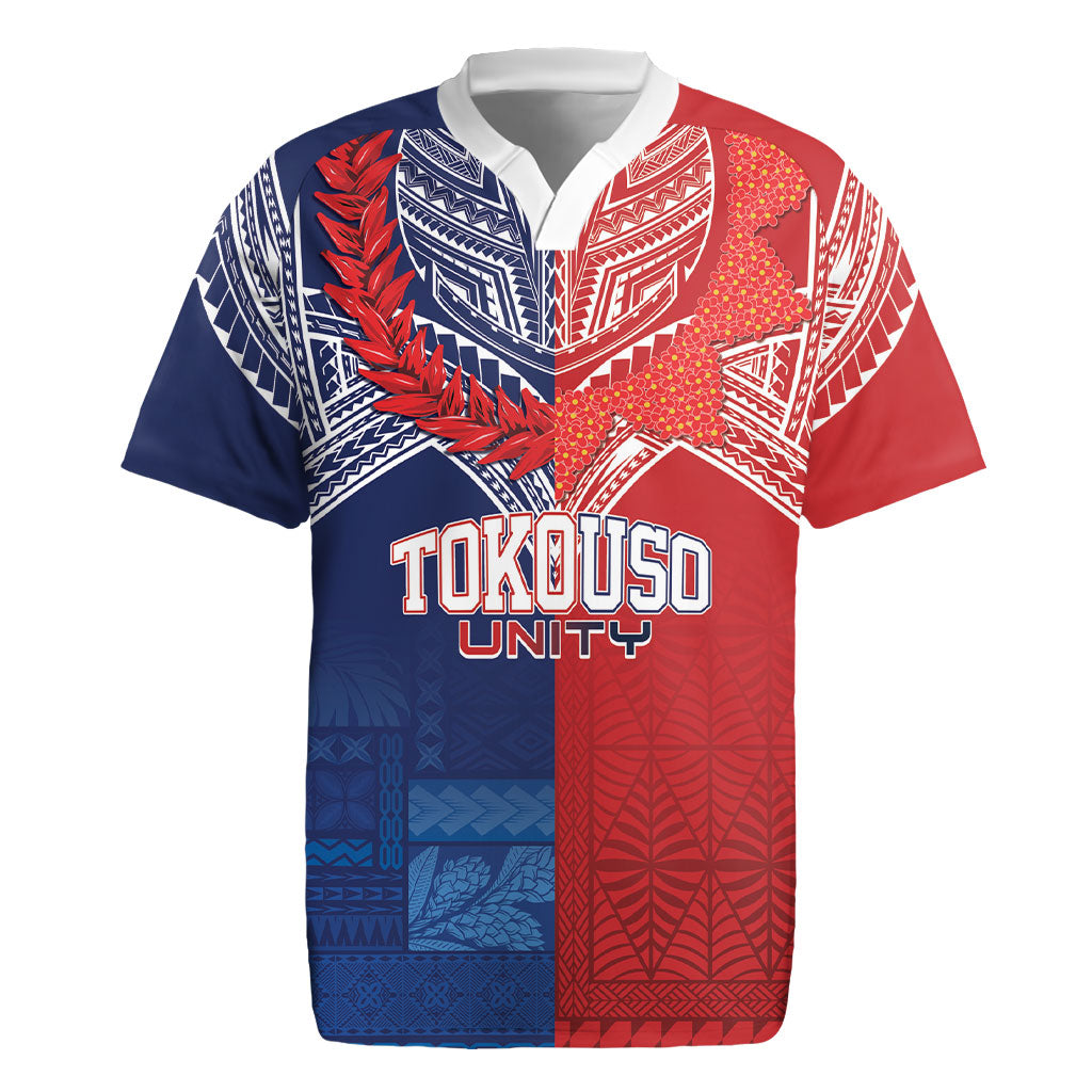 TokoUso Tonga Samoa Brothers Forever Custom Rugby Jersey Ulafala and Heilala Unity