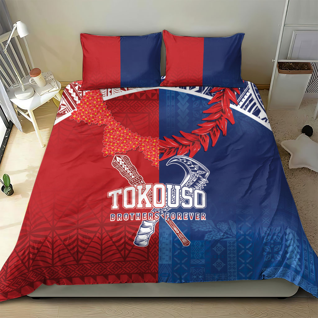 TokoUso Tonga and Samoa Bedding Set Warriors War Clubs LT7 - Polynesian Pride