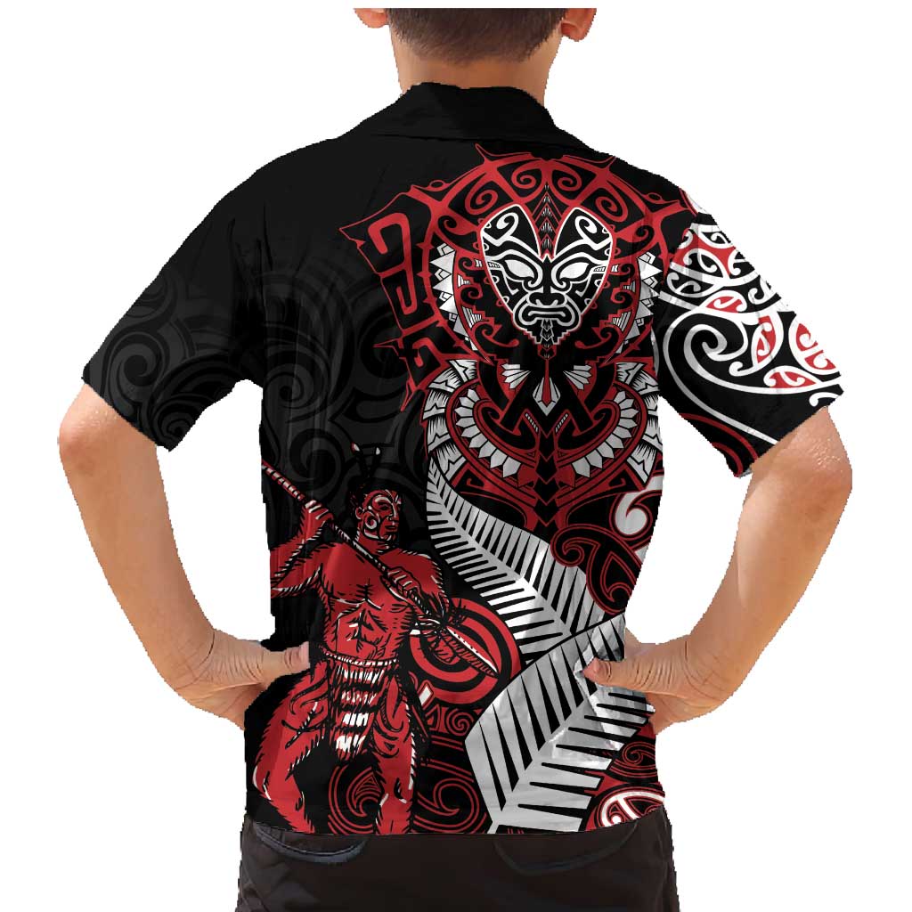 Aotearoa Toitu Te Tiriti Family Matching Mermaid Dress and Hawaiian Shirt Whakairo Wheku