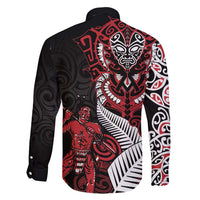 Aotearoa Toitu Te Tiriti Family Matching Mermaid Dress and Hawaiian Shirt Whakairo Wheku