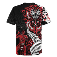 Aotearoa Toitu Te Tiriti Rugby Jersey Whakairo Wheku