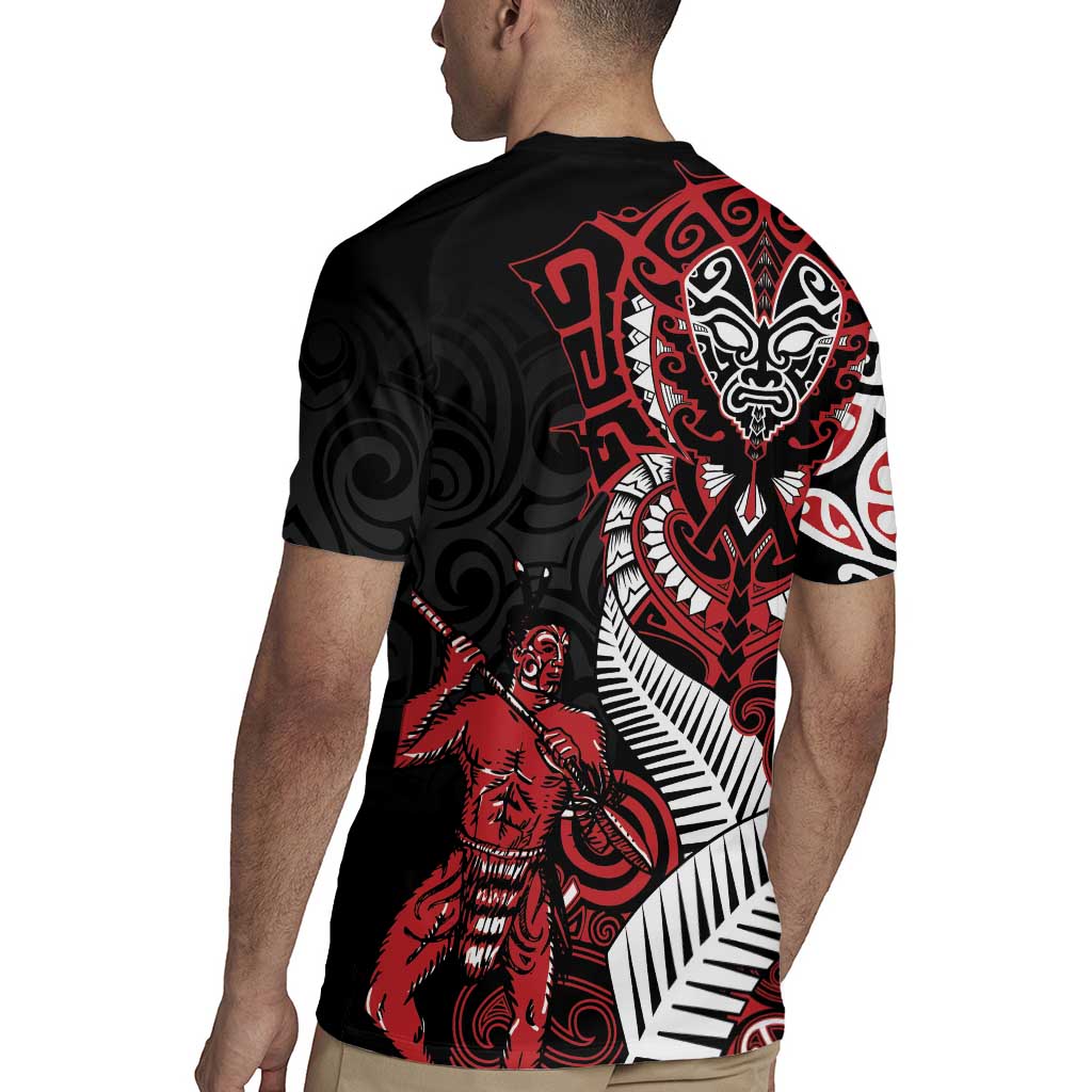 Aotearoa Toitu Te Tiriti Rugby Jersey Whakairo Wheku