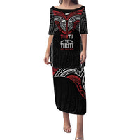 Aotearoa Maori Personalized Puletasi Toitu Te Tiriti Ake! Ake! Ake!