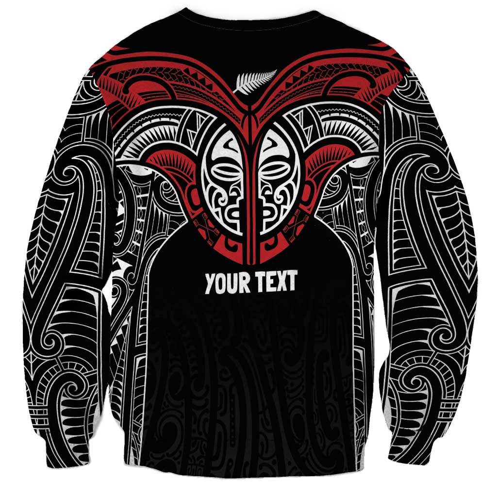 Aotearoa Maori Personalized Sweatshirt Toitu Te Tiriti Ake! Ake! Ake!