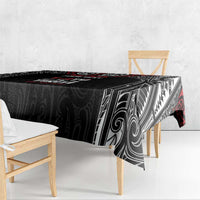 Aotearoa Maori Personalized Tablecloth Toitu Te Tiriti Ake! Ake! Ake!