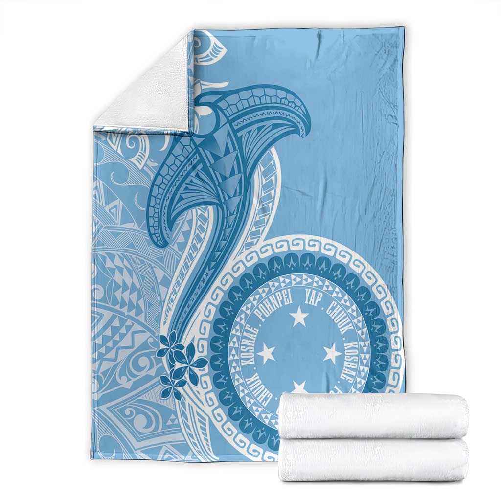 Micronesia FSM Blanket Shark and Manta Classic Style