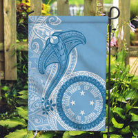 Micronesia FSM Garden Flag Shark and Manta Classic Style
