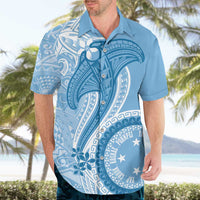 Micronesia FSM Hawaiian Shirt Shark and Manta Classic Style