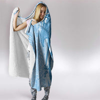 Micronesia FSM Hooded Blanket Shark and Manta Classic Style