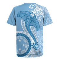 Micronesia FSM Rugby Jersey Shark and Manta Classic Style