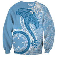 Micronesia FSM Sweatshirt Shark and Manta Classic Style