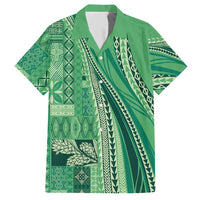 Pasifika Women's Day - Samoa Siapo Malu Tattoo Inspired Hawaiian Shirt Jade LT7 Jade - Polynesian Pride