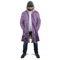 Pasifika Women's Day - Samoa Siapo Malu Tattoo Inspired Cloak Lavender
