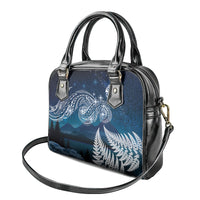 New Zealand Matariki Shoulder Handbag Starry Night Style