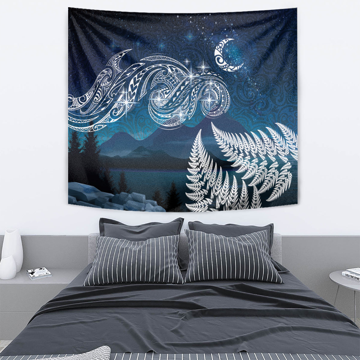 New Zealand Matariki Tapestry Starry Night Style