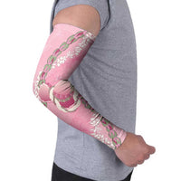 Hawaii Maui Island Flowers Lei Arm Sleeves Lokelani Rose Pink