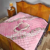 Hawaii Maui Island Flowers Lei Quilt Lokelani Rose Pink