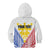 Personalised Philippines Mix Guam Kid Hoodie Filipino Flag Style LT7 - Polynesian Pride