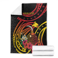 Personalized Milne Bay Blanket PNG Lime Pot with Oro Tapa