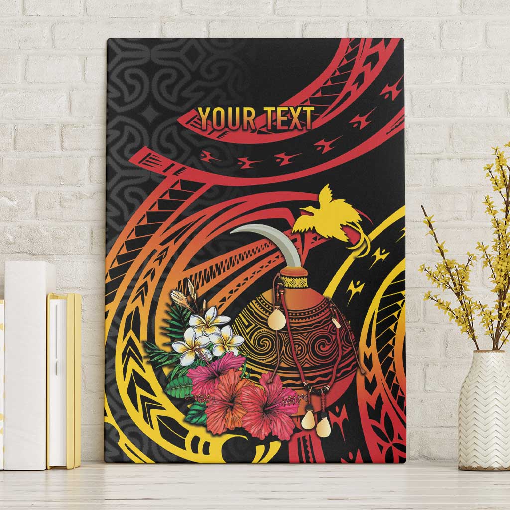 Personalized Milne Bay Canvas Wall Art PNG Lime Pot with Oro Tapa