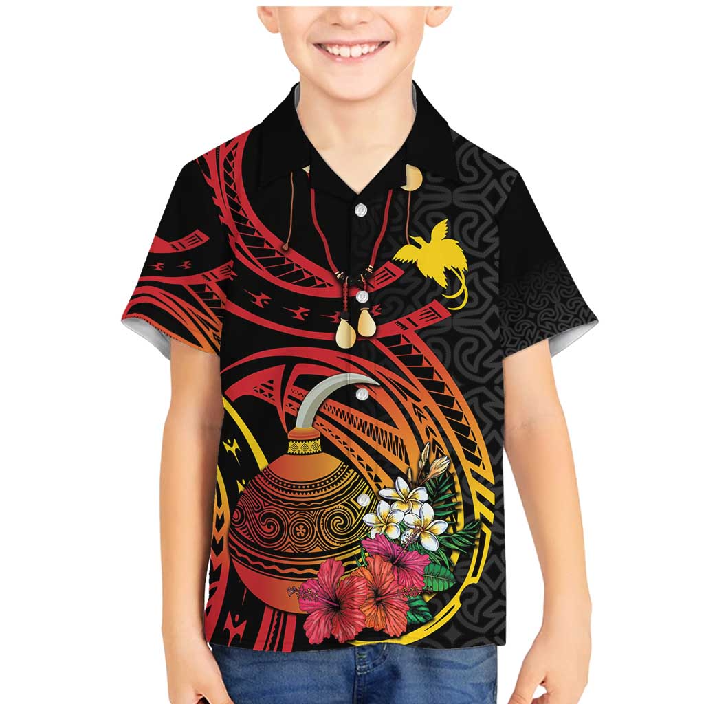 Personalized Milne Bay Family Matching Mermaid Dress and Hawaiian Shirt PNG Lime Pot with Oro Tapa