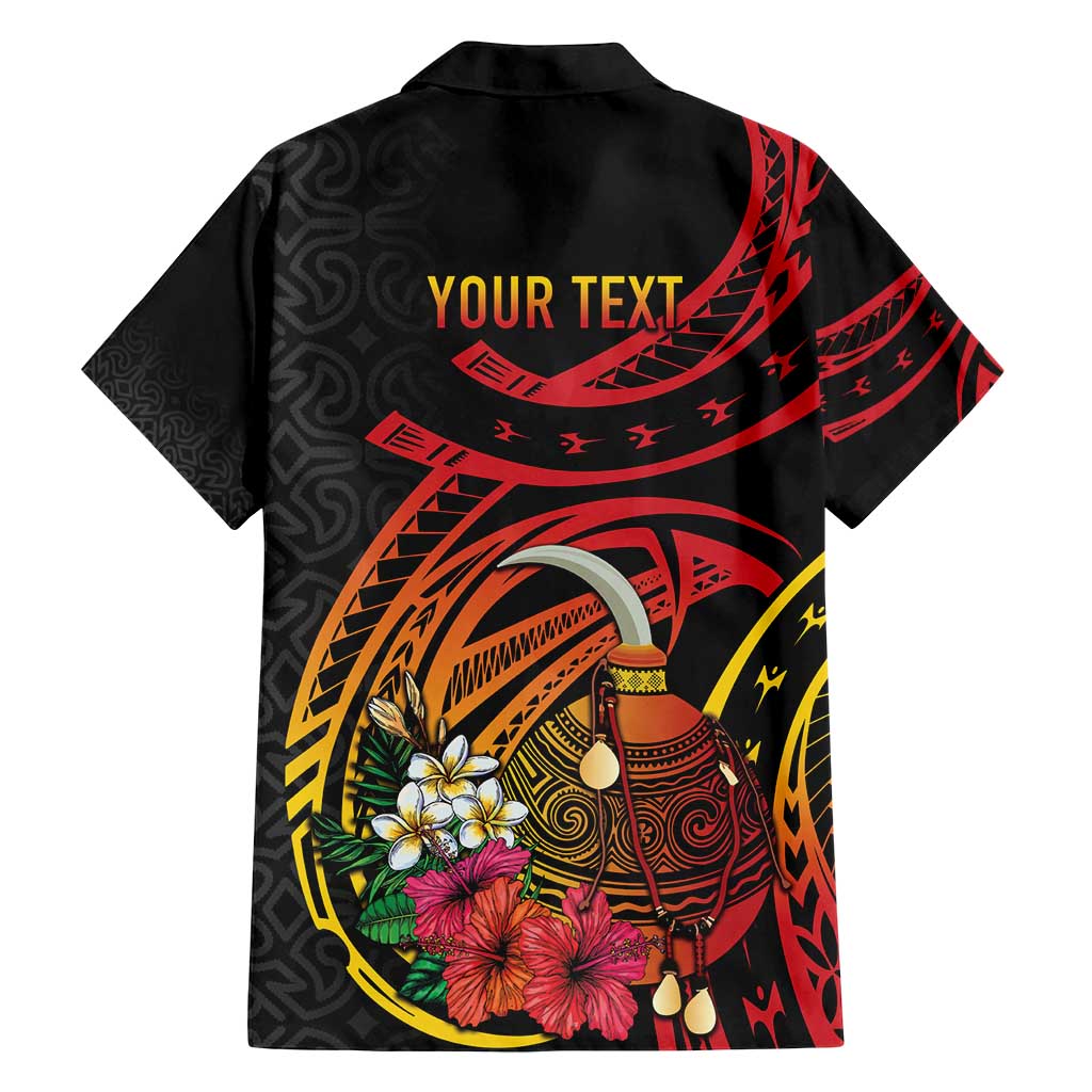 Personalized Milne Bay Family Matching Puletasi and Hawaiian Shirt PNG Lime Pot with Oro Tapa