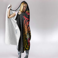 Personalized Milne Bay Hooded Blanket PNG Lime Pot with Oro Tapa