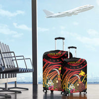 Personalized Milne Bay Luggage Cover PNG Lime Pot with Oro Tapa