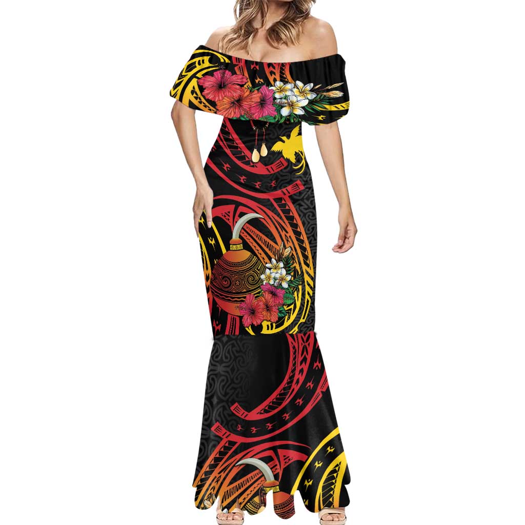Personalized Milne Bay Mermaid Dress PNG Lime Pot with Oro Tapa