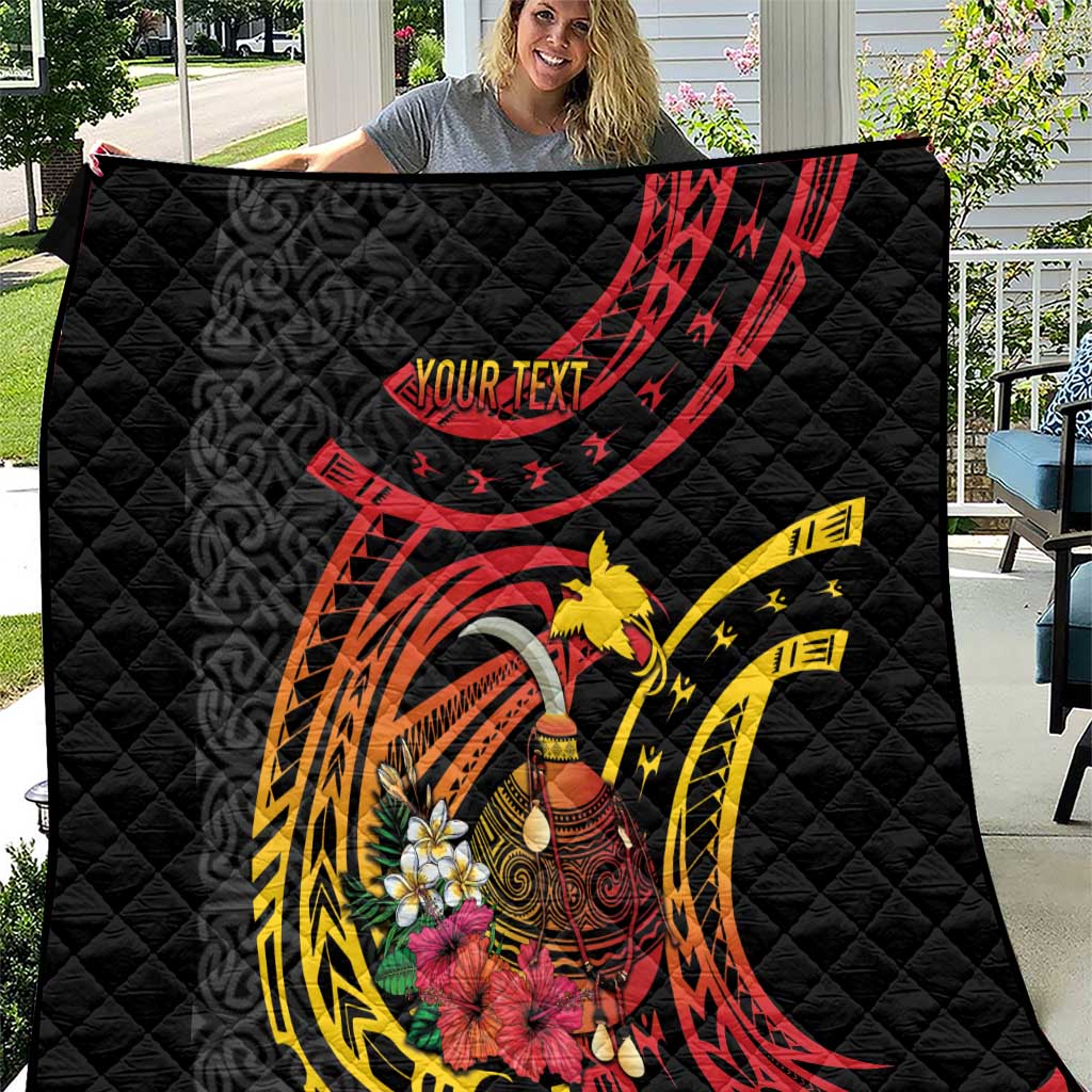 Personalized Milne Bay Quilt PNG Lime Pot with Oro Tapa