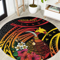 Personalized Milne Bay Round Carpet PNG Lime Pot with Oro Tapa