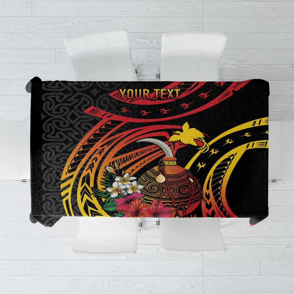 Personalized Milne Bay Tablecloth PNG Lime Pot with Oro Tapa