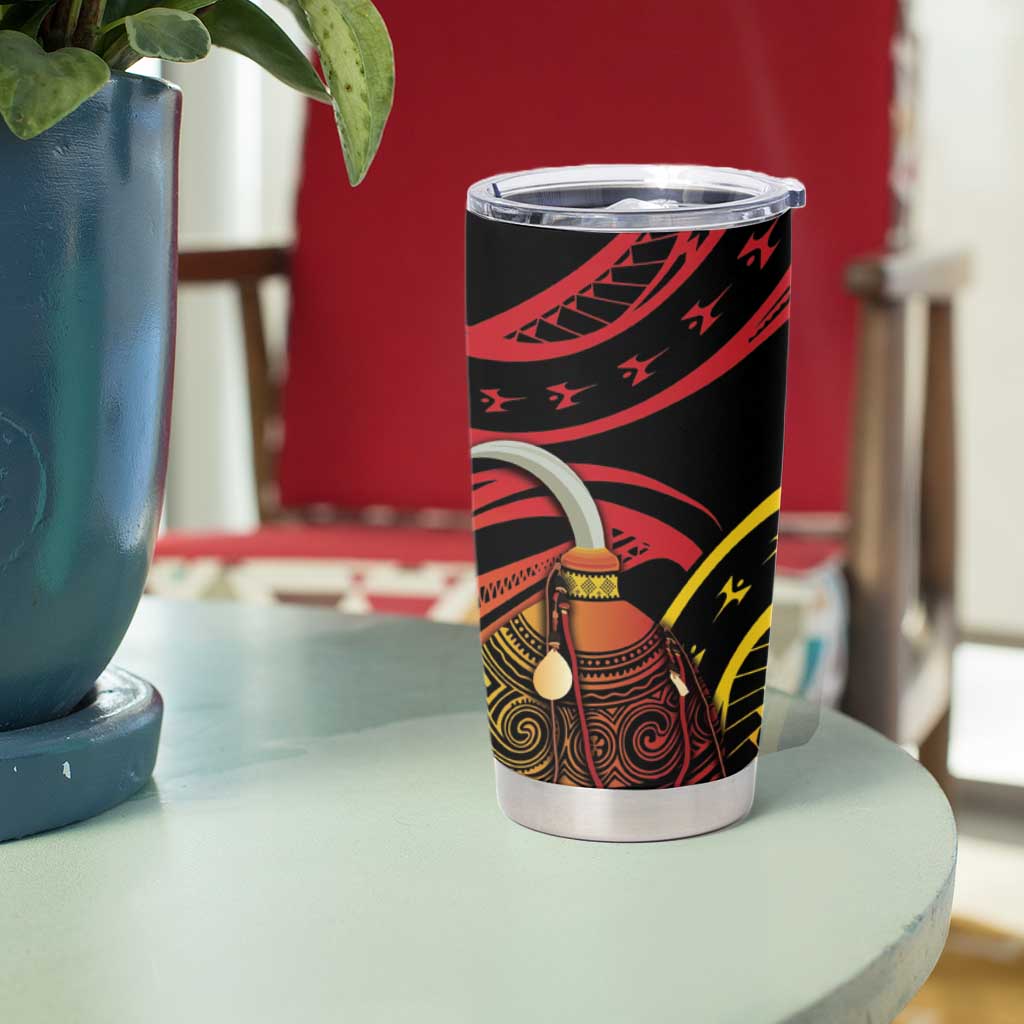 Personalized Milne Bay Tumbler Cup PNG Lime Pot with Oro Tapa
