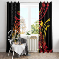 Personalized Milne Bay Window Curtain PNG Lime Pot with Oro Tapa