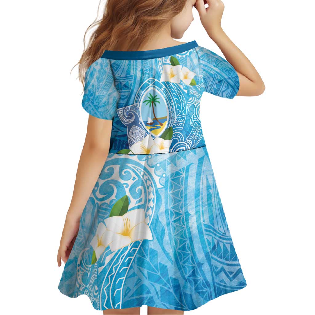 Hafa Adai Guam Chamorro Personalized Family Matching Off Shoulder Maxi Dress and Hawaiian Shirt Ocean Blue Latte Stone with Guasali - Polynesian Pride