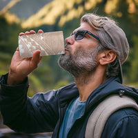 Polynesian Vintage Floral 4 in 1 Can Cooler Tumbler Beige Motifs - Polynesian Pride