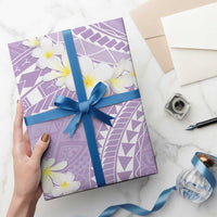 Polynesian Vintage Floral Wrapping Paper Lavender Motifs LT7 - Polynesian Pride
