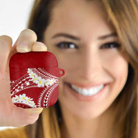 Polynesian Vintage Floral AirPods Case Scarlet Motifs - Polynesian Pride