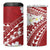Polynesian Vintage Floral 4 in 1 Can Cooler Tumbler Scarlet Motifs - Polynesian Pride