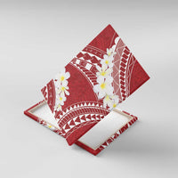 Polynesian Vintage Floral Canvas Wall Art Scarlet Motifs - Polynesian Pride