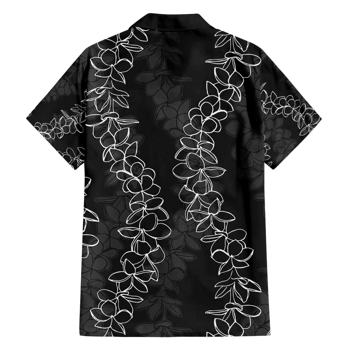 Hawaii Plumeria Lei Family Matching Puletasi and Hawaiian Shirt Aloha Festive Vibe