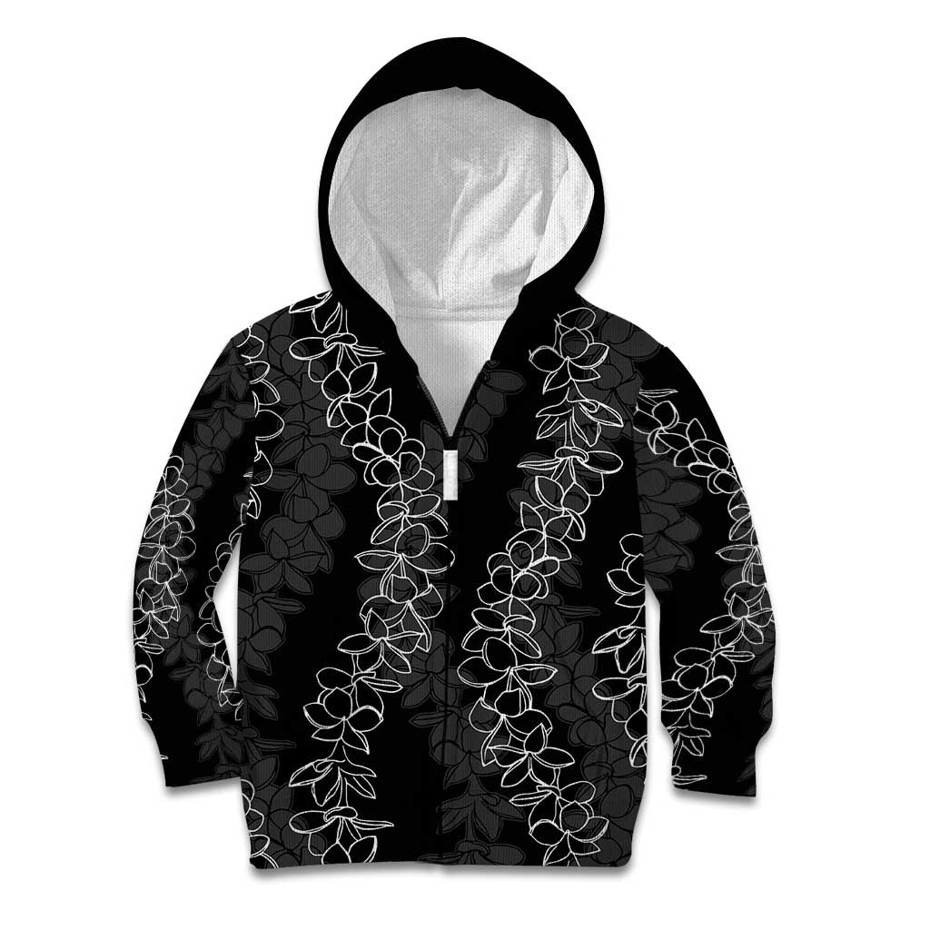 Hawaii Plumeria Lei Kid Hoodie Aloha Festive Vibe